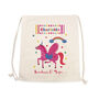Personalised Unicorn Cotton Nursery Bag, thumbnail 2 of 3