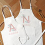 Personalised Initial Floral Apron, thumbnail 1 of 2