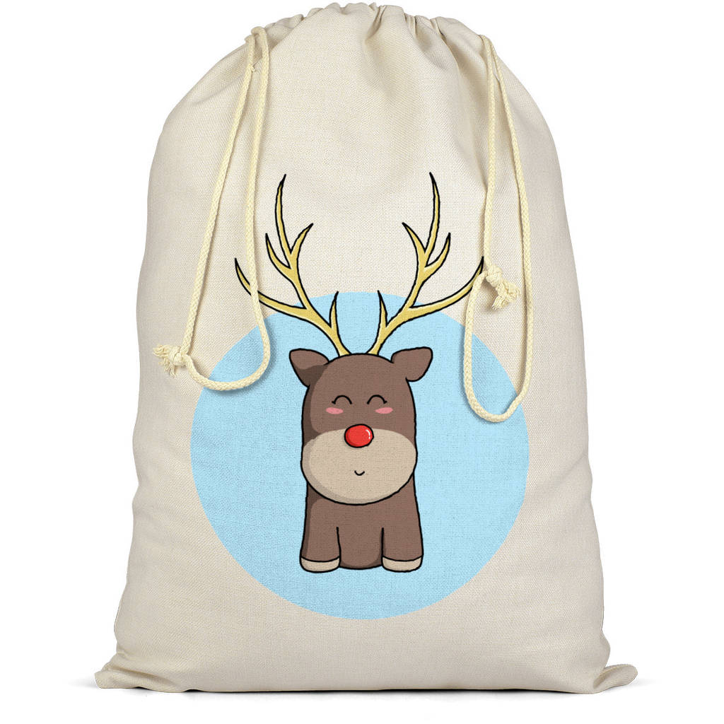 plush christmas sack