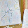 Colour In Birthday Numbers Wrapping Paper Set, thumbnail 5 of 6