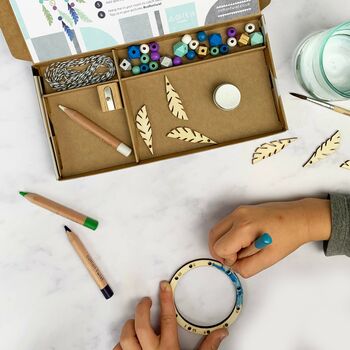 Make Your Own Dreamcatcher Craft Kit Activity Box, 10 of 12