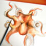 Alice Acreman Silks 'Oracle' Illustrated Silk Scarf, thumbnail 7 of 7