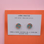 Colour Mini Leather Painted Studs, thumbnail 4 of 10