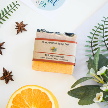 Spiced Orange All Natural Soap Bar Palm Free, 6 of 8