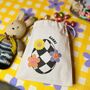 Personalised Retro Egg Bag With Chocolate Eggs, thumbnail 1 of 5