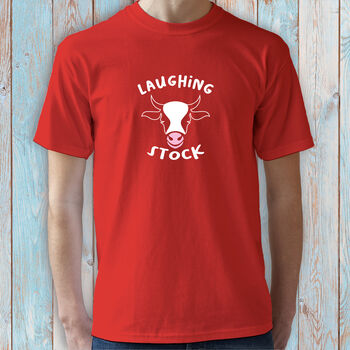 Laughing Stock Graphic Design T Shirt, 4 of 9