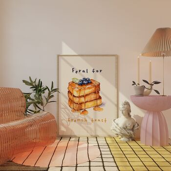 Feral For French Toast Print, 2 of 3