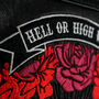 Custom Gothic Wedding Jacket 'Hell Or High Water', thumbnail 6 of 9