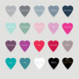 Personalised 13th, 14th Or 16th Birthday Heart Print, thumbnail 5 of 6