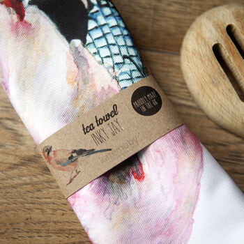 Inky Jay Tea Towel, 4 of 10