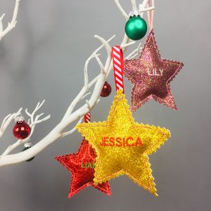 personalised christmas star decorations by lily giraffe notonthehighstreetcom - Christmas Star Decorations personalised christmas star decorations by lily giraffe notonthehighstreetcom - Christmas Star Decorations
