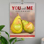Personalised A4 Couple You And Me Calendar, thumbnail 1 of 9