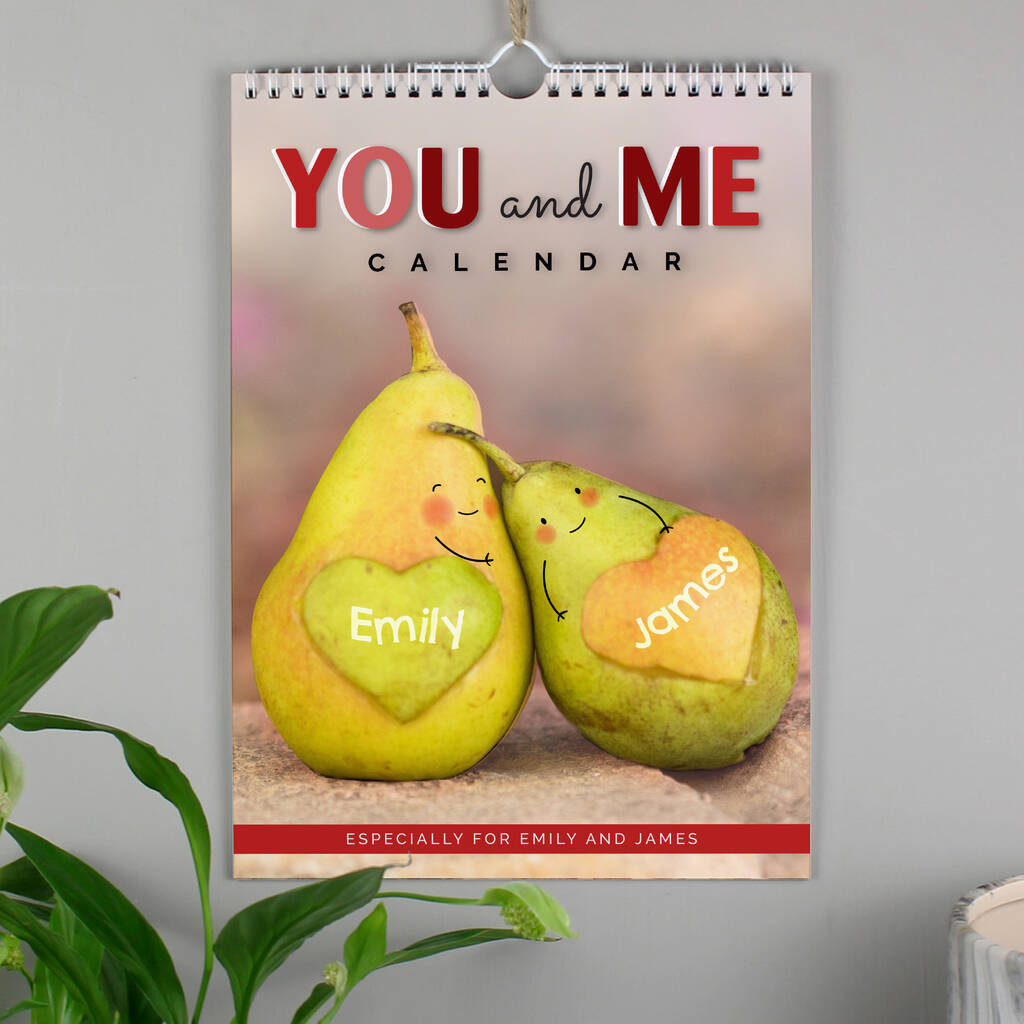 You And Me Calendar 2025 Uk 