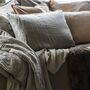 Cosy Scandi Quilt | Washed Cotton Linen Look, thumbnail 3 of 8