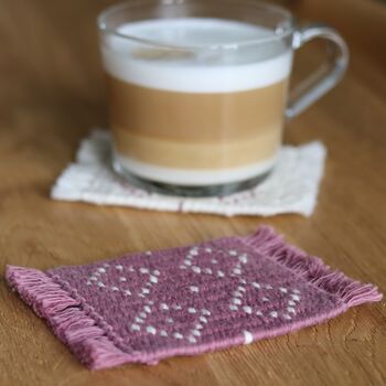 Handwoven Coaster Set Of Two, 2 of 7