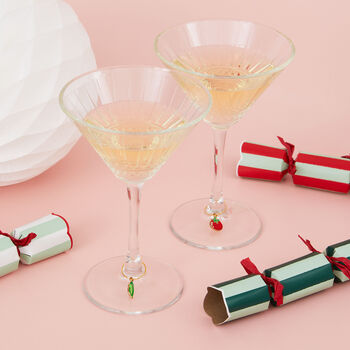 Wine Glass Charm Christmas Crackers, 3 of 6