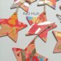 Personalised Marbled Star Christmas Tree Decoration, thumbnail 5 of 10