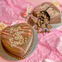 Pink Belgian Chocolate Smash Heart, thumbnail 7 of 12