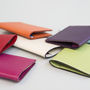 Bright Leather Travel Card Holder, thumbnail 1 of 8