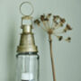 Decorative Antiqued Brass Lantern, thumbnail 2 of 3