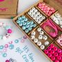 Personalised Kitten Wooden Bead Making Kit, thumbnail 1 of 9