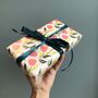 Falling Flowers Wrapping Paper, thumbnail 3 of 4