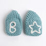 Personalised Baby Booties Merino Beginner Knitting Kit, thumbnail 2 of 9