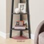 Antique Corner Four Tier Shelf Rack, thumbnail 4 of 12