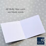 Auntie Birthday Card Champagne Glass Theme, thumbnail 2 of 3