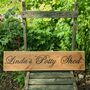 Personalised Vintage Wooden Garden Signs, thumbnail 4 of 7