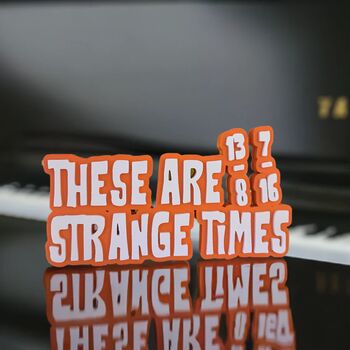 Musical Statement Piece 'These Are Strange Times', 3 of 5