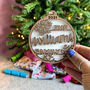 Family Christmas Tree Decoration With Personalised Name, thumbnail 2 of 3