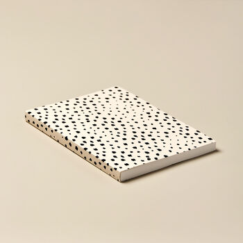 A5 Lay Flat Dalmatian Spot Notebook Journal, 3 of 11