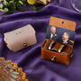 Personalised Leather Wedding Ring Pouch With Photo, thumbnail 2 of 5
