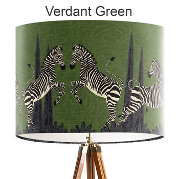 Dancing Zebra Lamp Shade, Multi Colours Available, 5 of 10