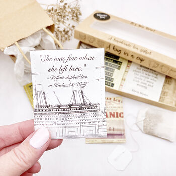 Rms Titanic Tea Gift Set, 3 of 12