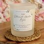 Retirement Gift Retirement Personalised Scented Candle, thumbnail 1 of 6