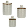 Seda Grey Ceramic Storage Jars, thumbnail 2 of 3