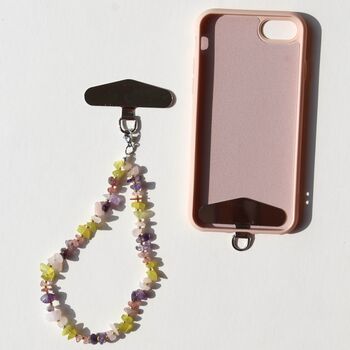 Diy Gemstone Beaded Phone Strap Kit, 8 of 12