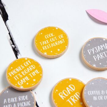 Personalised Friendship Date Idea Tokens, 9 of 11