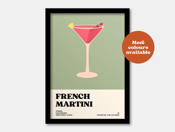 French Martini Print, 6 of 7