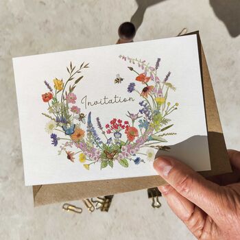 Cottage Garden Ready To Write Invitations, 5 of 7