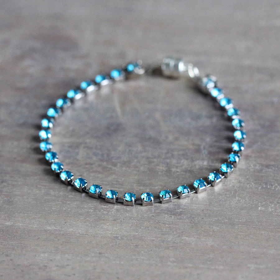 rhinestone crystal bracelet by artique boutique