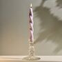 Soft Pastel Beeswax Soy Blend Thick Twist Candles, thumbnail 9 of 10