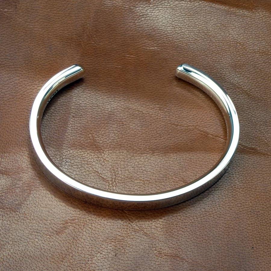men's chunky silver torque bangle hand made by hersey silversmiths ...