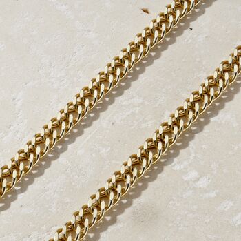 Double Curb Chain Necklace, 2 of 4