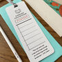 'Library Collection' Letterpress Bookmark, thumbnail 1 of 3