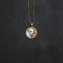 Asta Zodiac Necklace Mother Of Pearl 18 K Gold Plated, thumbnail 12 of 12