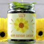 Personalised Happy Sunflower Jar Grow Kit, thumbnail 5 of 10