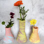 Marbelicious Long Vase Handmade From Jesmonite, thumbnail 2 of 8